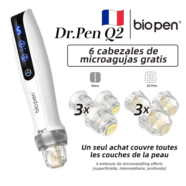 Dr-Pen-Bio-Pen-Q2-Stylo-Microneedling-Sans-Fil-Pour-Le-Visage Dr-Pen-Bio-Pen-Q2-Stylo-Microneedling-Sans-Fil-Pour-Le-Visage