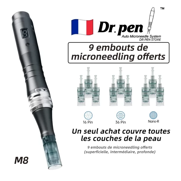 Dr-Pen-M8-Stylo-Microneedling-Sans-Fil-Pour-Le-Visage Dr-Pen-M8-Stylo-Microneedling-Sans-Fil-Pour-Le-Visage