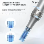 Dr. Pen M8S Ultima Stylo Microneedling 0-2.5mm aiguille réglable