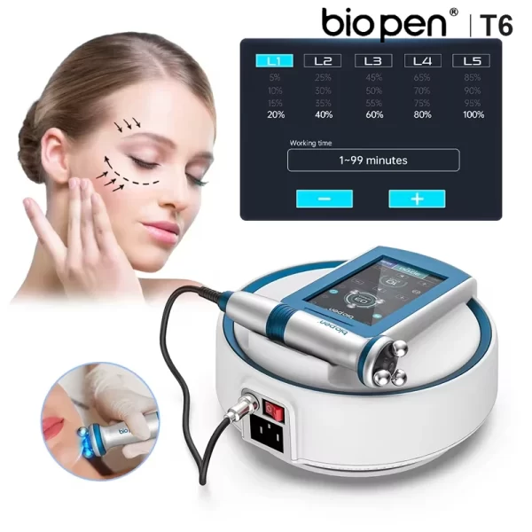 Bio Pen T6 Radio Fréquence Écran tactile de 5 pouces