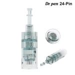 24 Broches Cartouches de Remplacement ᐅ Dr. Pen M8, A6S (10pièces) plus vert