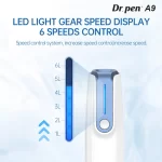 Dr. Pen A9 Stylo de Micro-aiguillage 6 niveaux de vitesse réglables (15 000 tr/min)