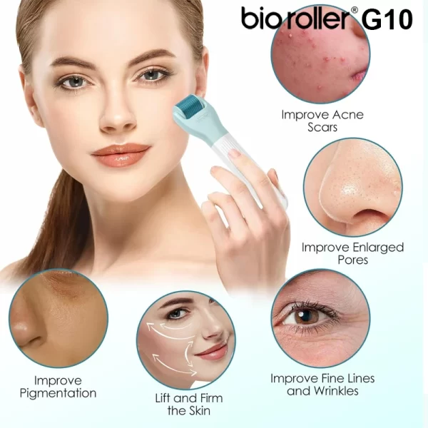 Bio Roller G10 10-en-1 Ultimate Derma Rolling Kit soins de la peau