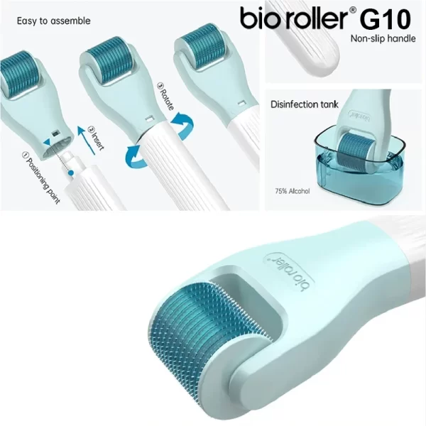 comment utiliser le bio roller g10 dermaroller
