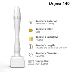 Dr Pen 140A Derma Stamp Longueur d’aiguille réglable : 0,2 mm – 3,0 mm