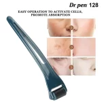 PRO 128 Aiguille Derma Roller avant et après