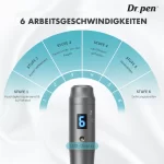 dr. pen m8 ultima 6 réglages de vitesse