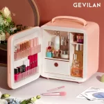 GEVILAN F1 Mini Réfrigérateur Cosmétiques 9L –stockage partitionné