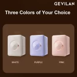 Gevilan F2 18L Mini Réfrigérateur Couleurs Blanc, Bleu, Rose