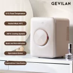 GEVILAN F2 18L Mini Réfrigérateur Cosmétique Six Avantages
