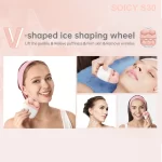 SOICY S30 facial ice roller masseur - tête de massage en forme de V