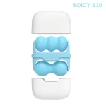 SOICY S30 ice roller visage masseur - Forme (bleu)