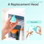 SOICY S40 Ice Roller Visage 360° - Têtes de massage remplaçables
